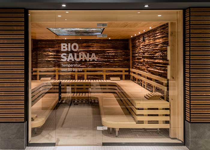 Biosauna (Softsauna) von außen