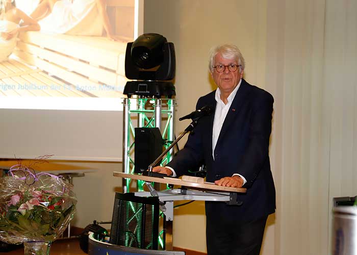 Prof. Dr. Bontrup bei der 60-Jahr-Feier der Anton Müther GmbH
