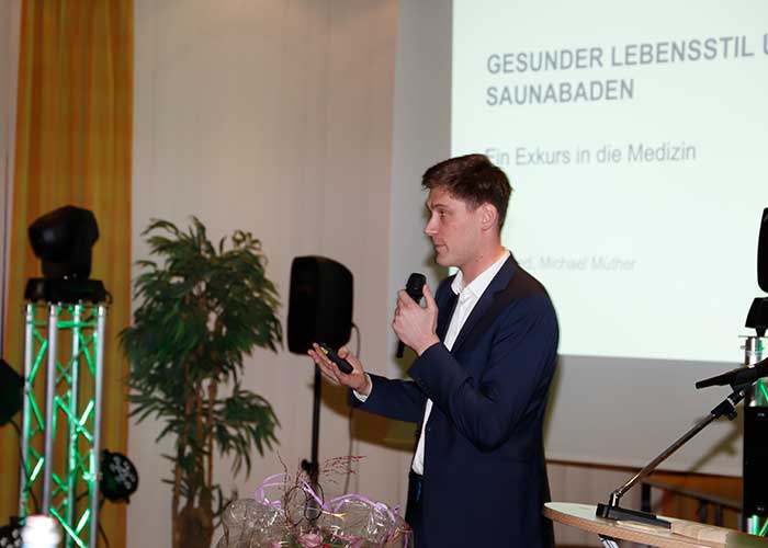 Dr. med. Michael Müthe über den Stand der Forschung zur gesundheitlichen Wirkung des Saunabadens