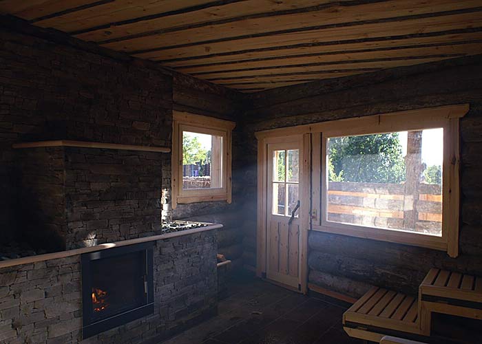 Aggua Troisdorf Pfahlhaussauna