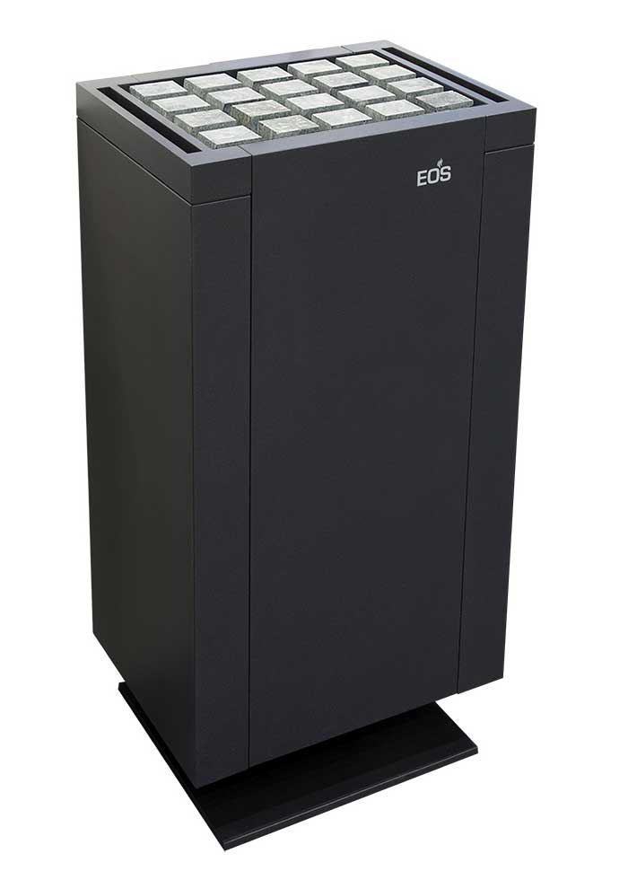 Müther Blockbohlensauna Innen