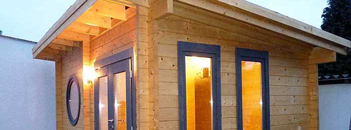 Saunahaus GS Vario Pultdach