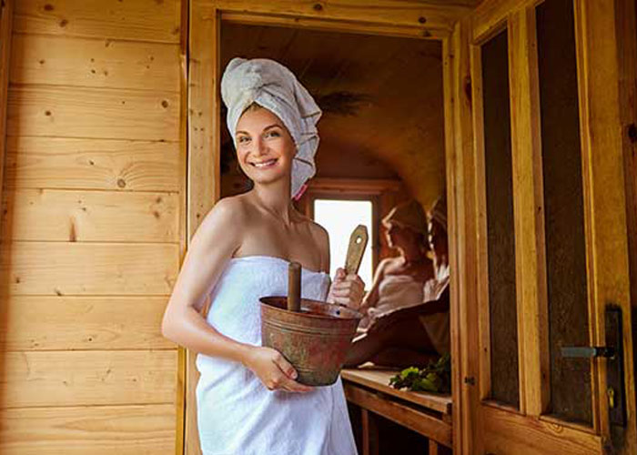 Alles fachlich und sicher montiert dann steht dem unbeschwerten Saunagenuss nichts mehr im Wege