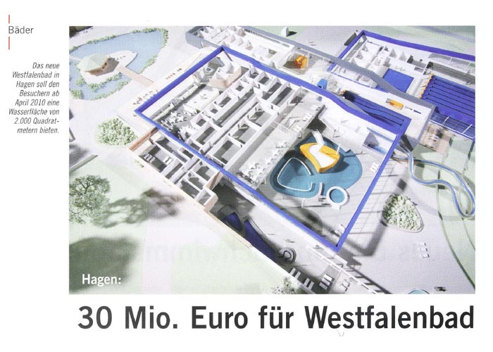 Das neue Westfalenbad Hagen ab April 2010