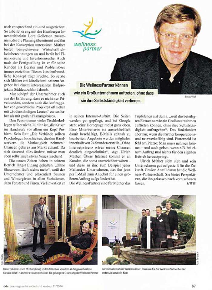 Die "Wellness Partner" - Wohlgefühl im Verbund