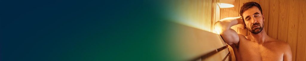 Sauna Mann Entspannung