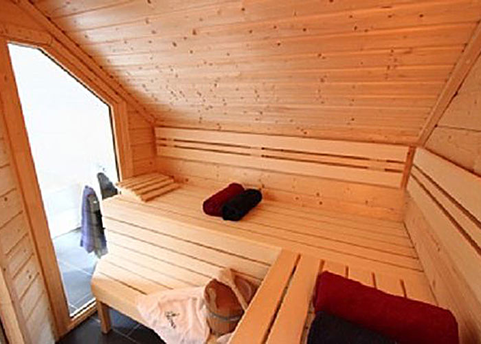 Müther Sauna Schräge Dach