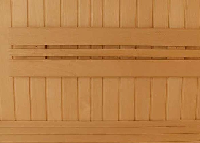 Sauna Rückenlehnen