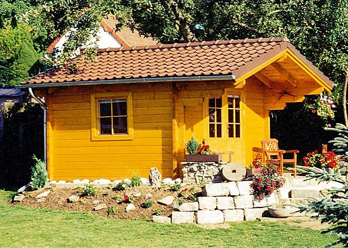 saunahaus gs vario mit ziegeldach